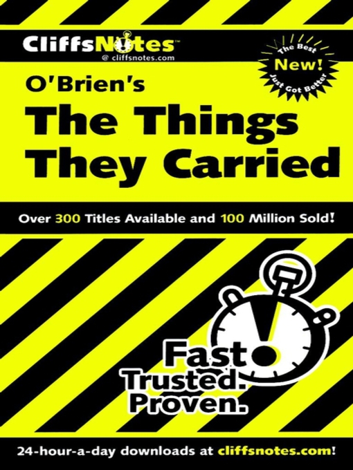 Title details for CliffsNotes on O'Brien's The Things They Carried by Jill Colella - Wait list